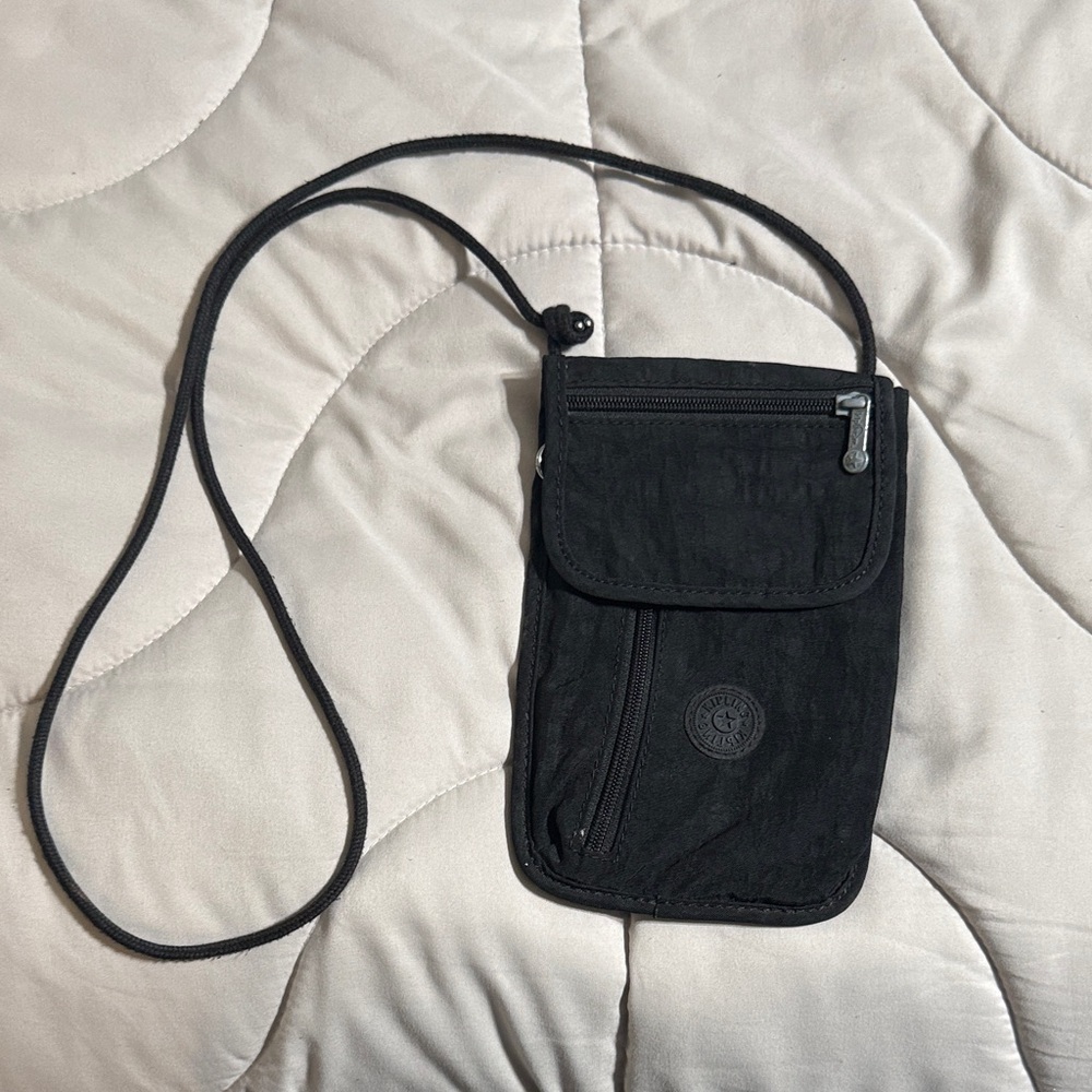 Kipling Black Crossbody Pouch